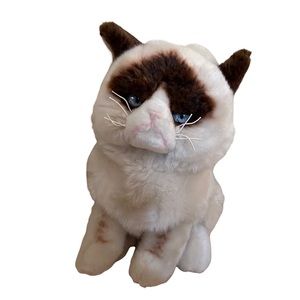 Grumpy Cat Plush Stuffed Animal by GUND Soft 10” Tall Toy Kitty Collectible